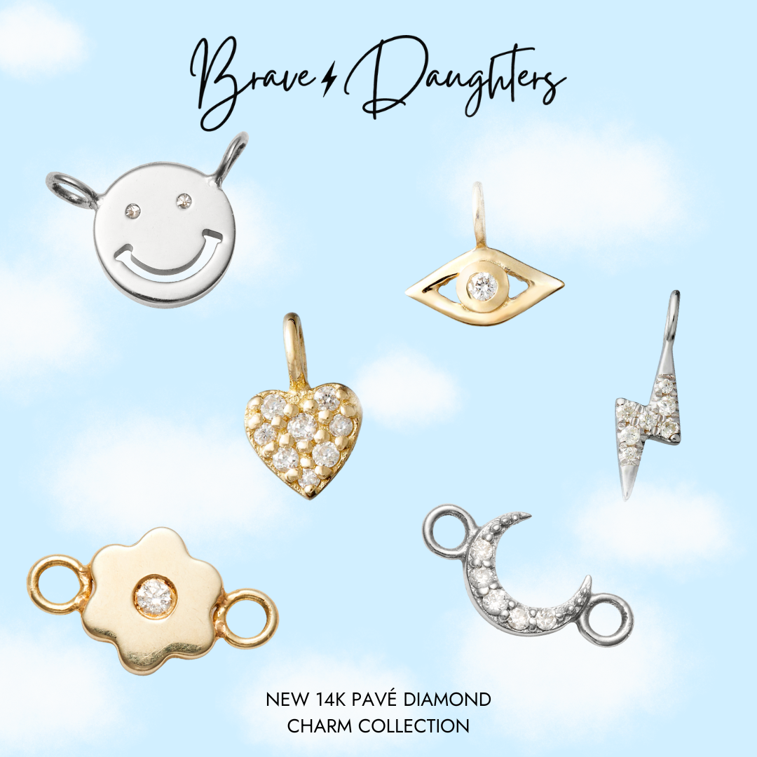 New Pavé Diamond Charm Collection