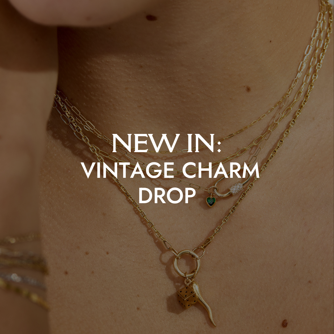 New Vintage Charm Drop