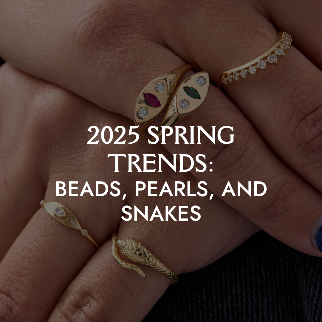 Spring 2025 Jewelry Trends: Pearls, Snakes, and Beads!