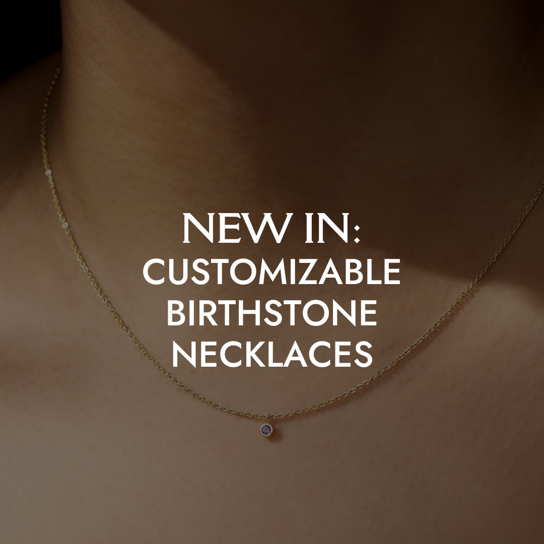 Customizable Birthstone Necklaces