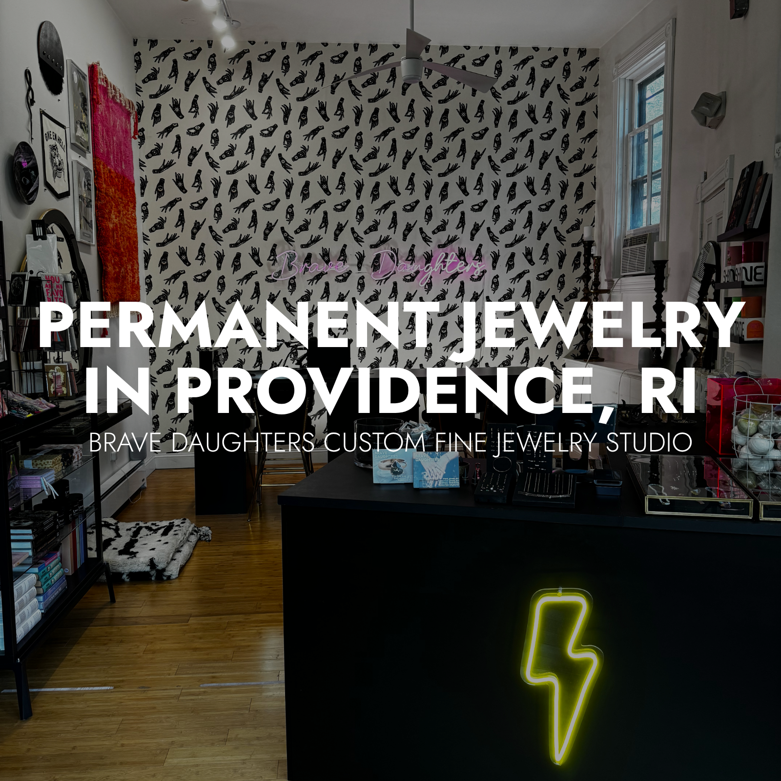 Permanent Jewelry in Providence, RI | Brave Daughters Custom Fine Jewelry Studio