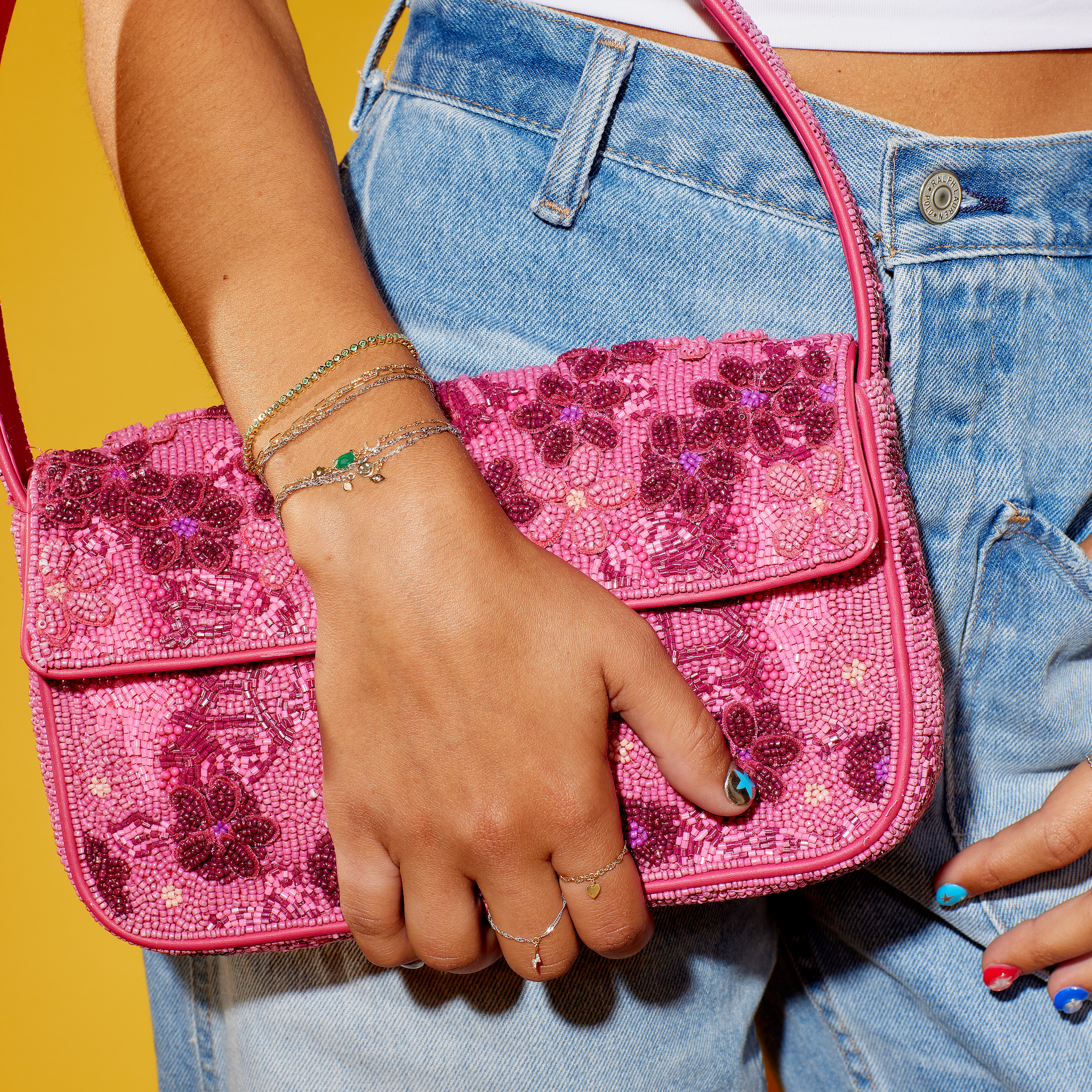 How to Style: Pavé Diamond Charms
