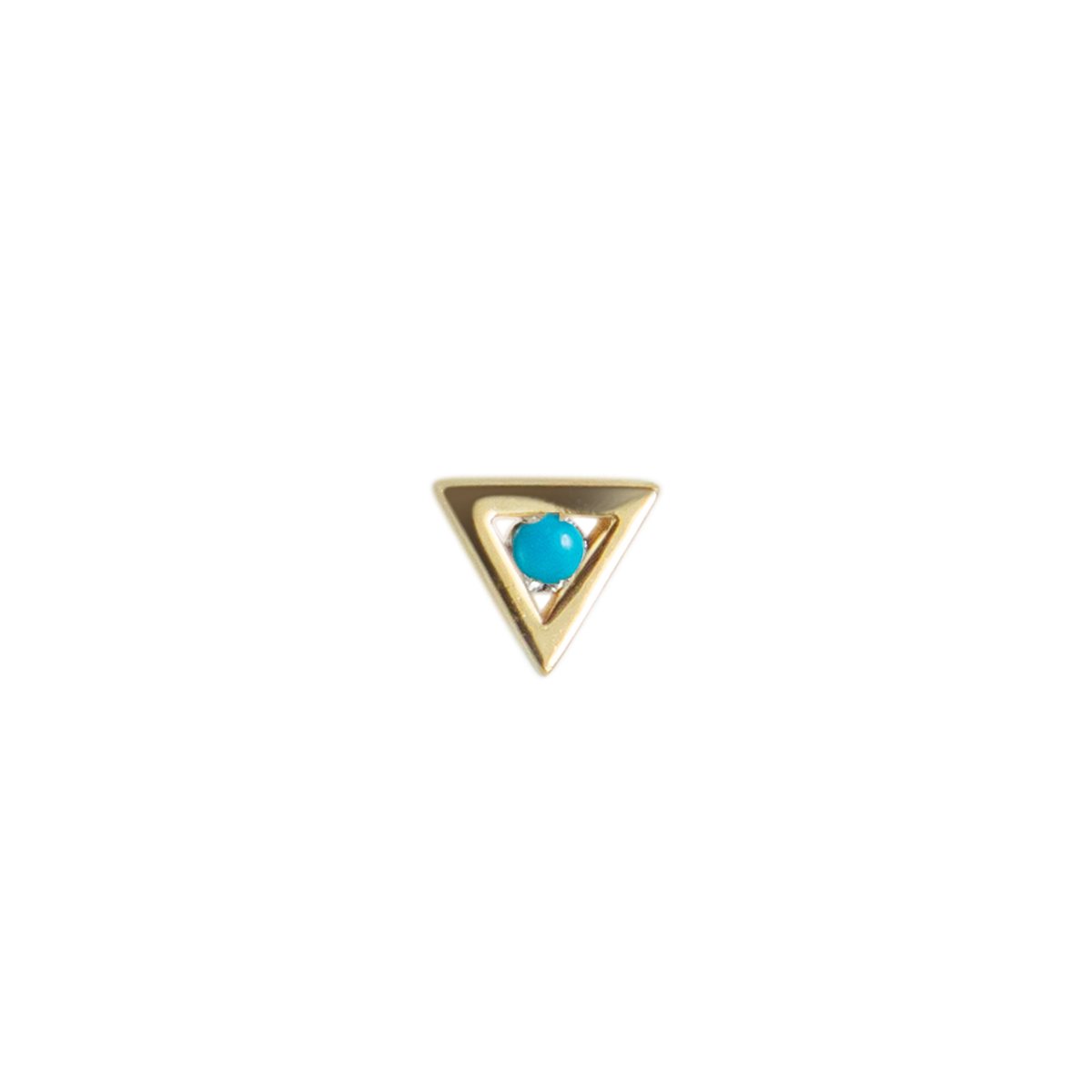 Astra TRI Turquoise Single Stud Earring