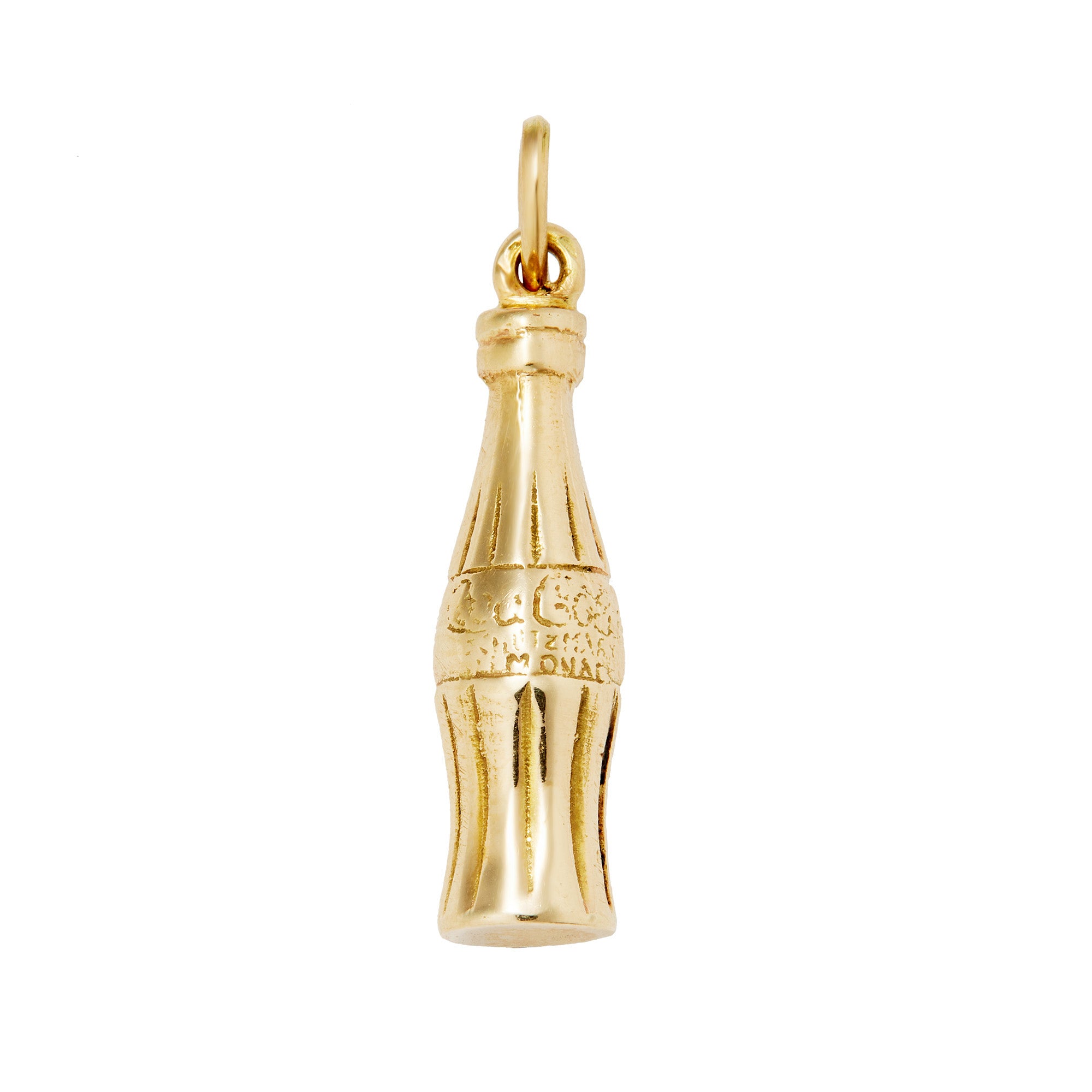 Vintage 14K Gold Coca Cola Bottle Charm