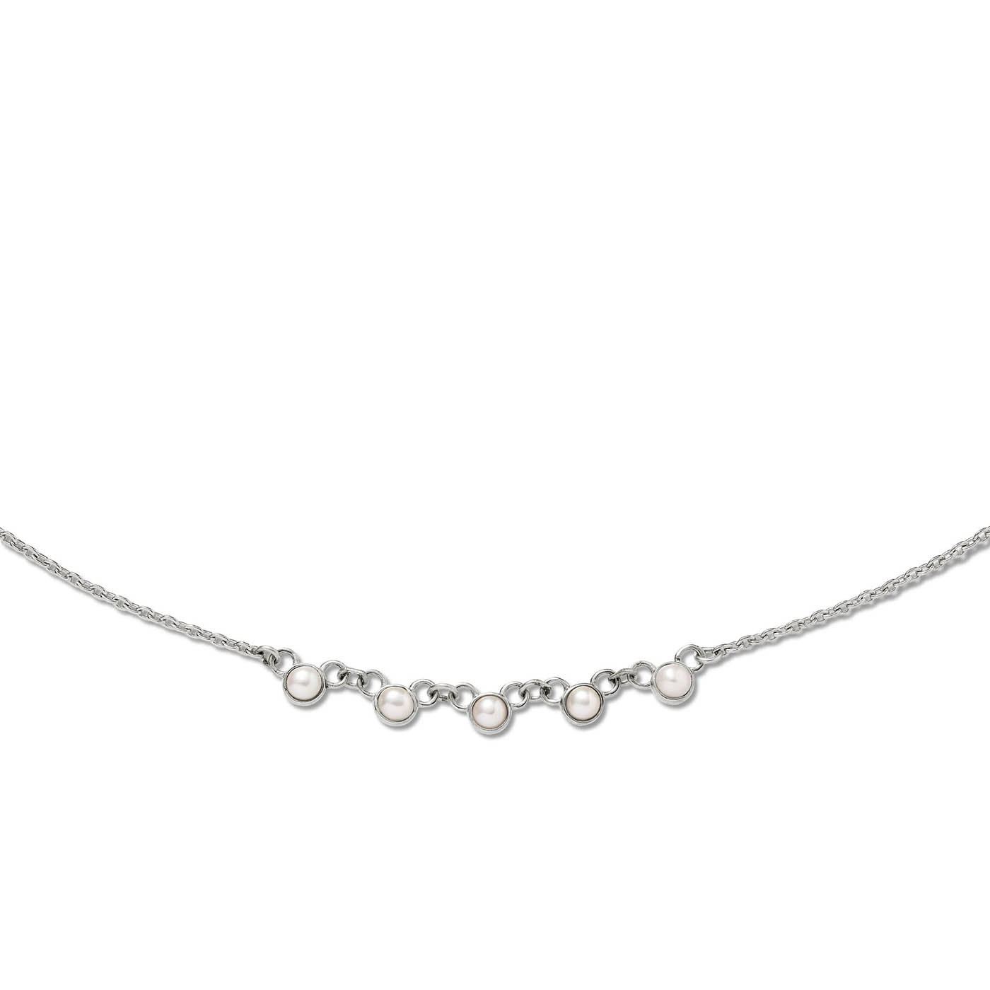 5 Nested Pearl Necklace