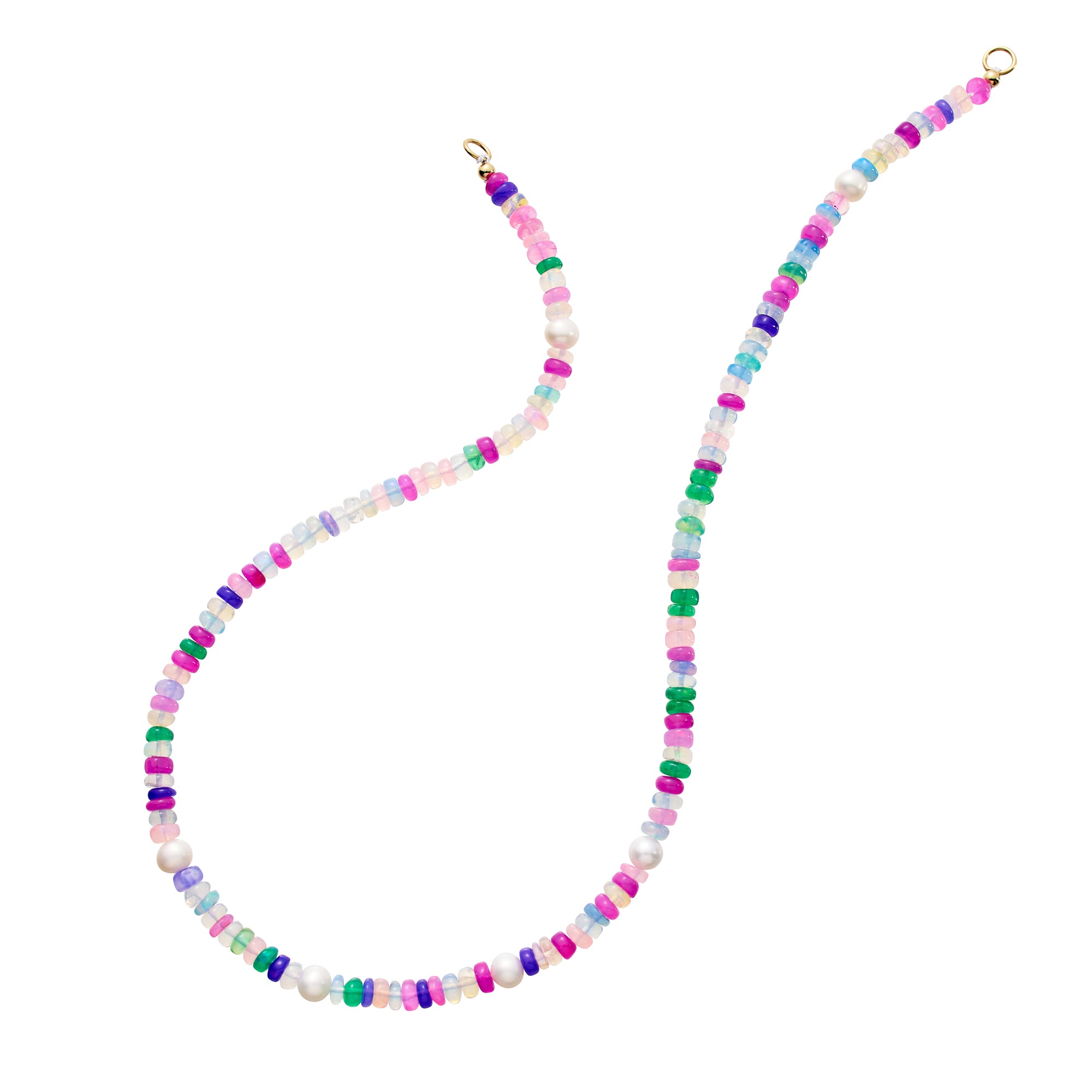 Gemstone Candy Necklace in Starburst