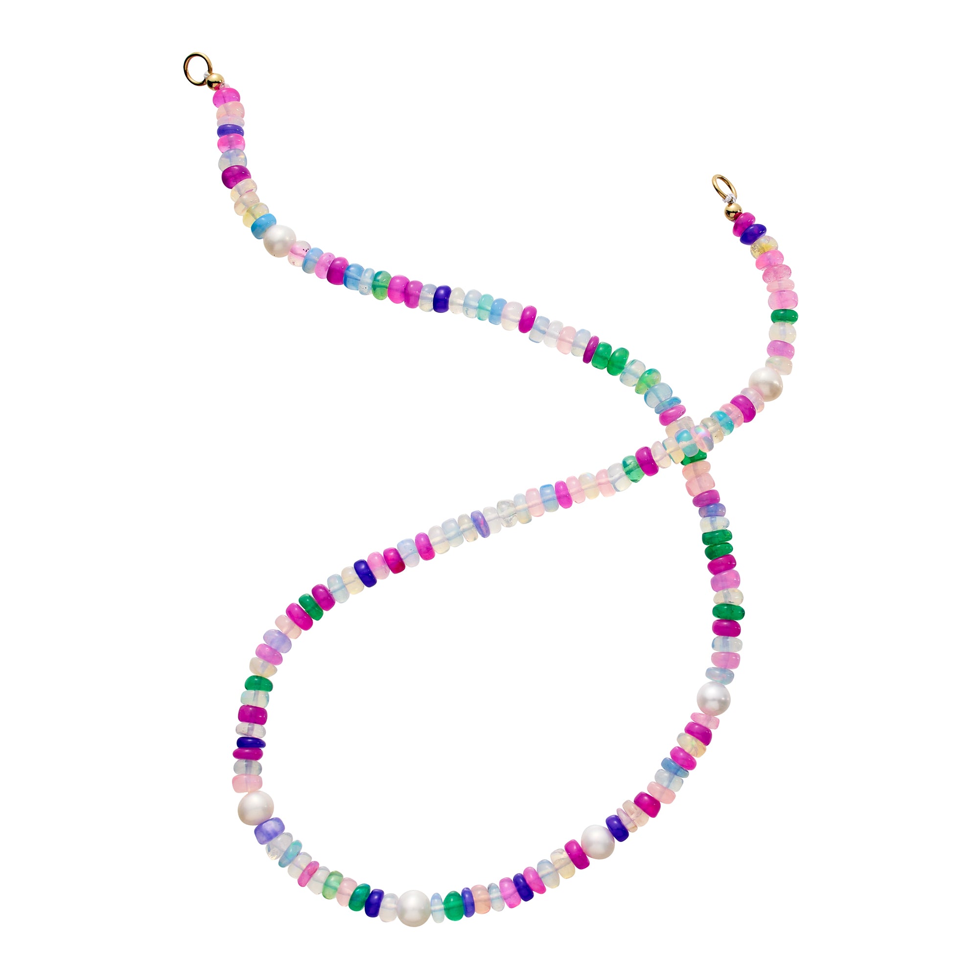 Gemstone Candy Necklace in Starburst