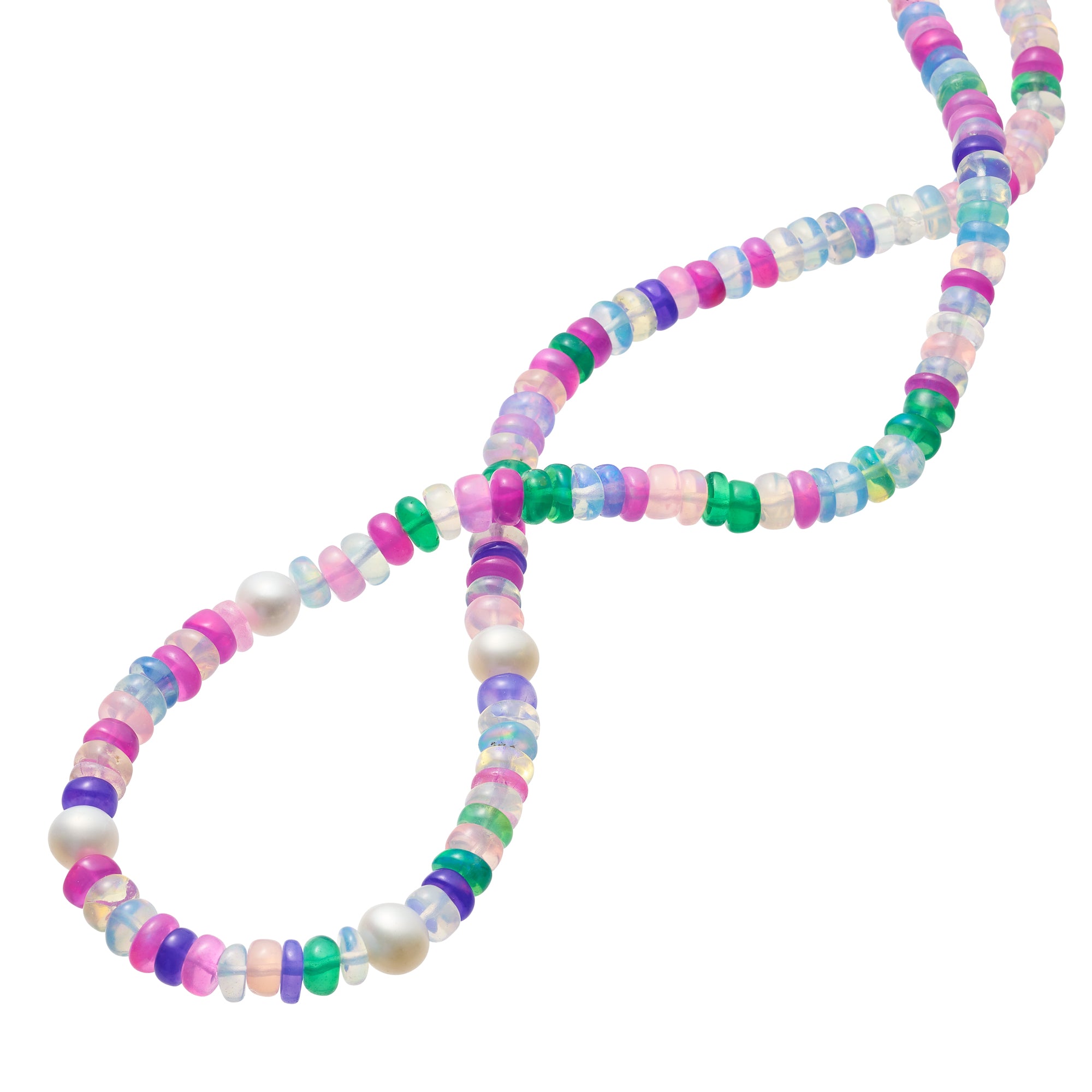 Gemstone Candy Necklace in Starburst