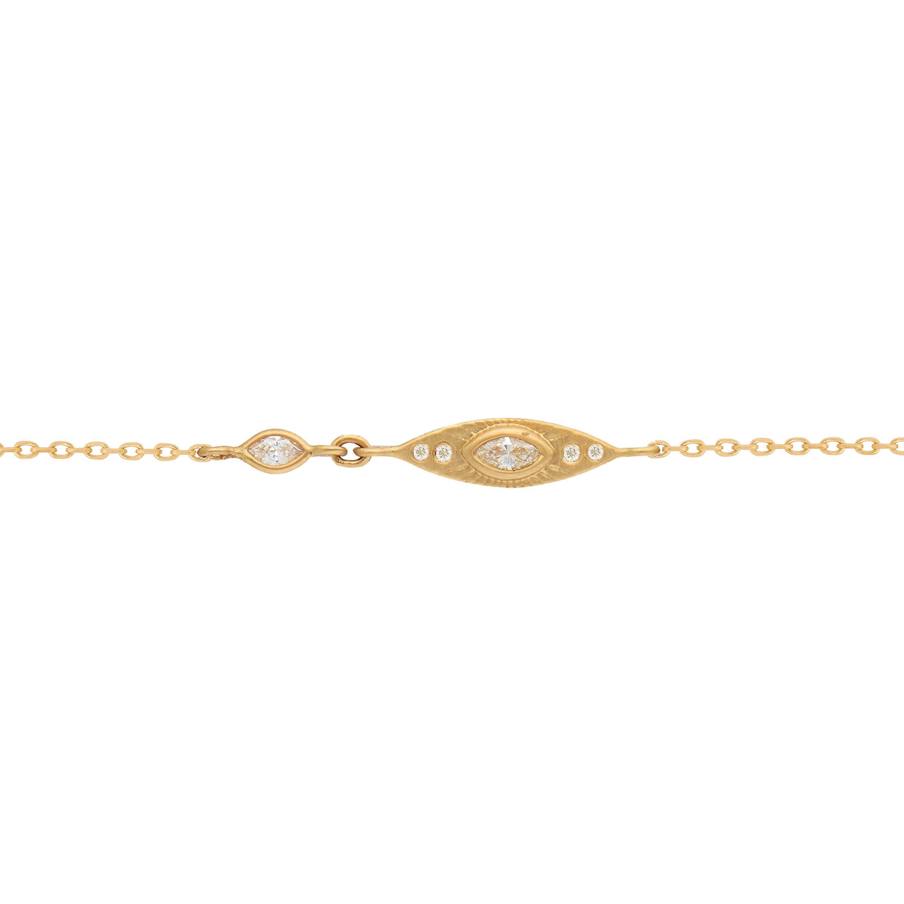 Sun Eye Diamond Bracelet