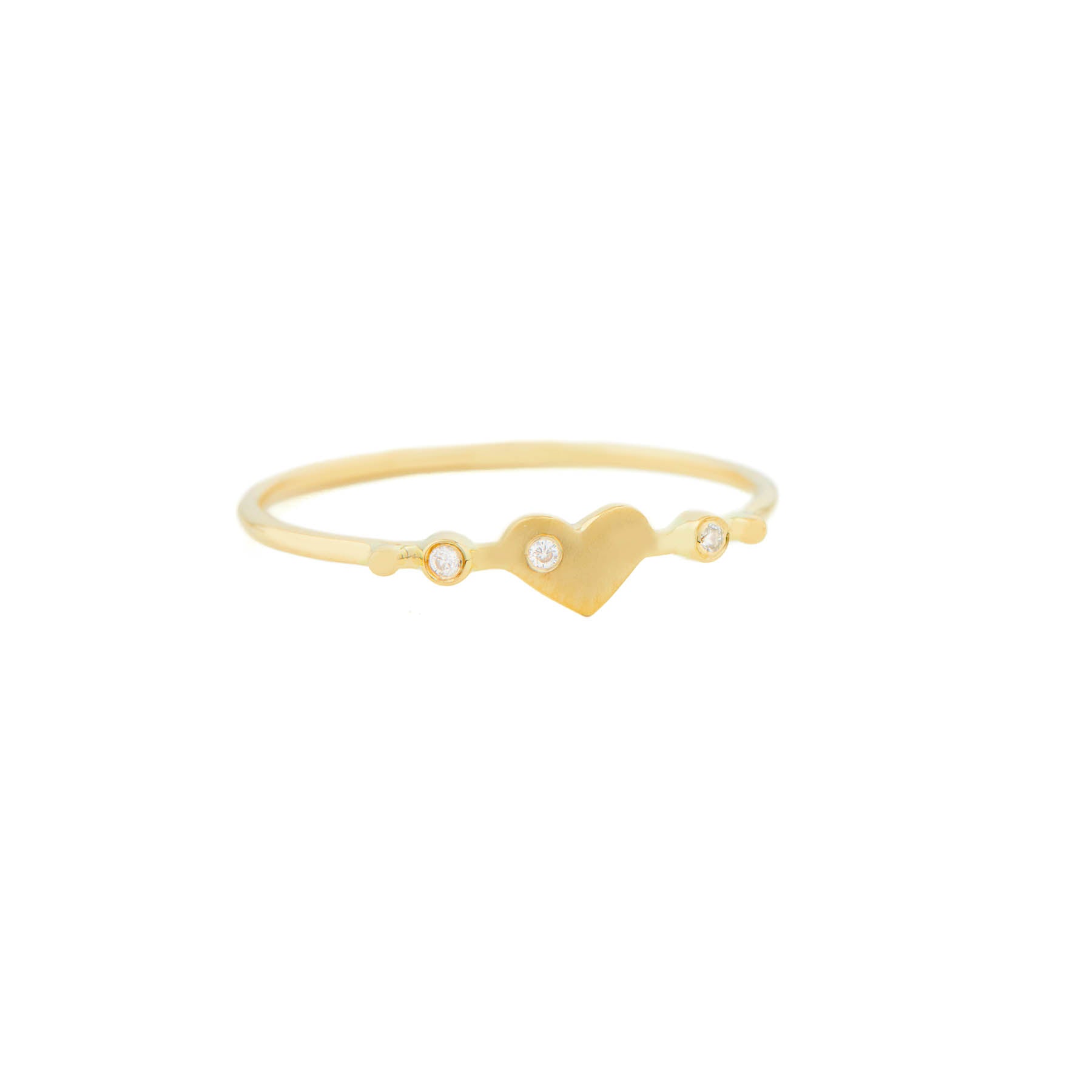 Heart Diamond Ring