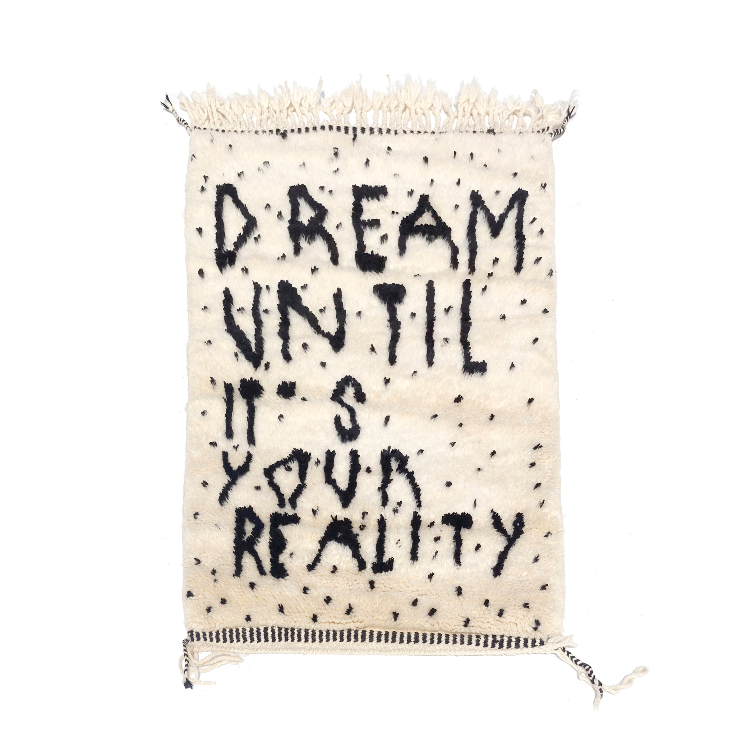 Ivory Dreamscape Berber Rug