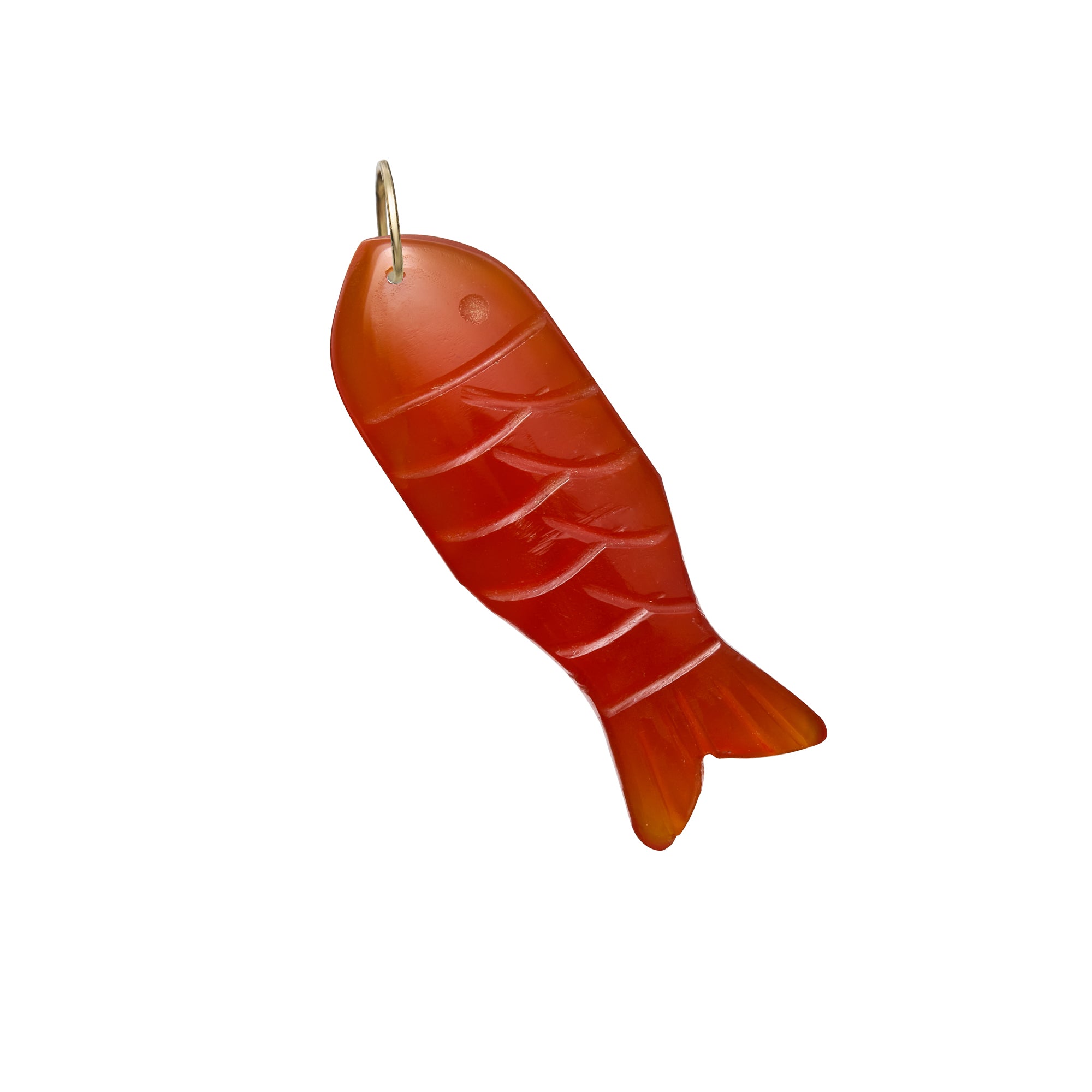 Carnelian Gemstone Fish
