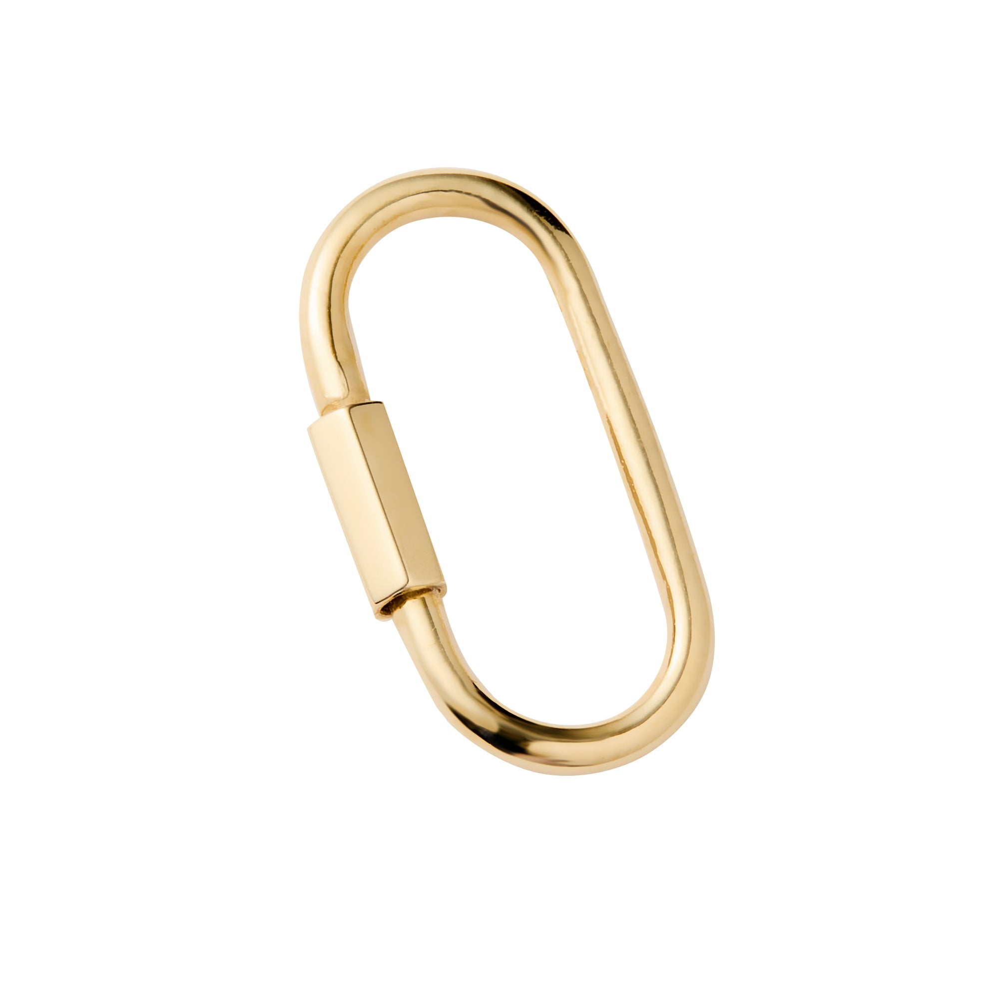 Oblong Baby Lock with Screw Closure