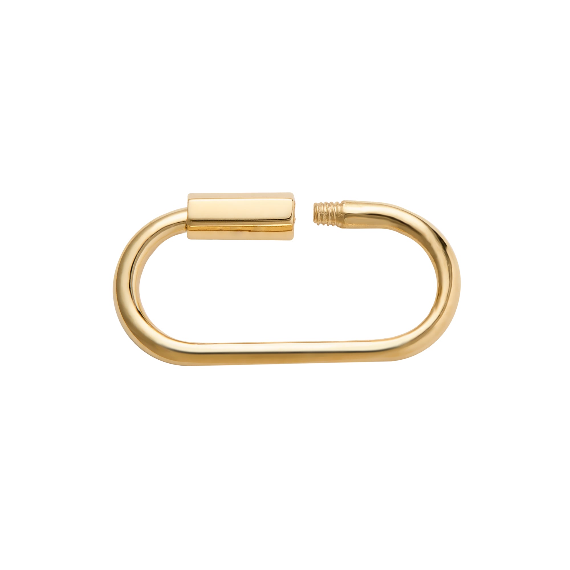 Oblong Baby Lock with Screw Closure