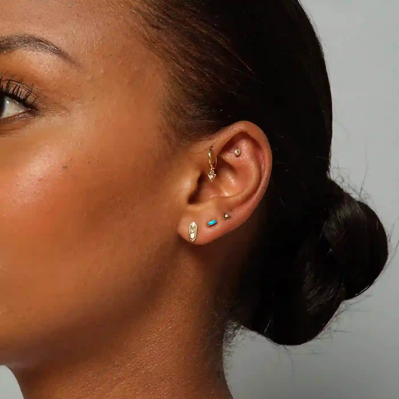 Astra TRI Diamond Single Stud Earring