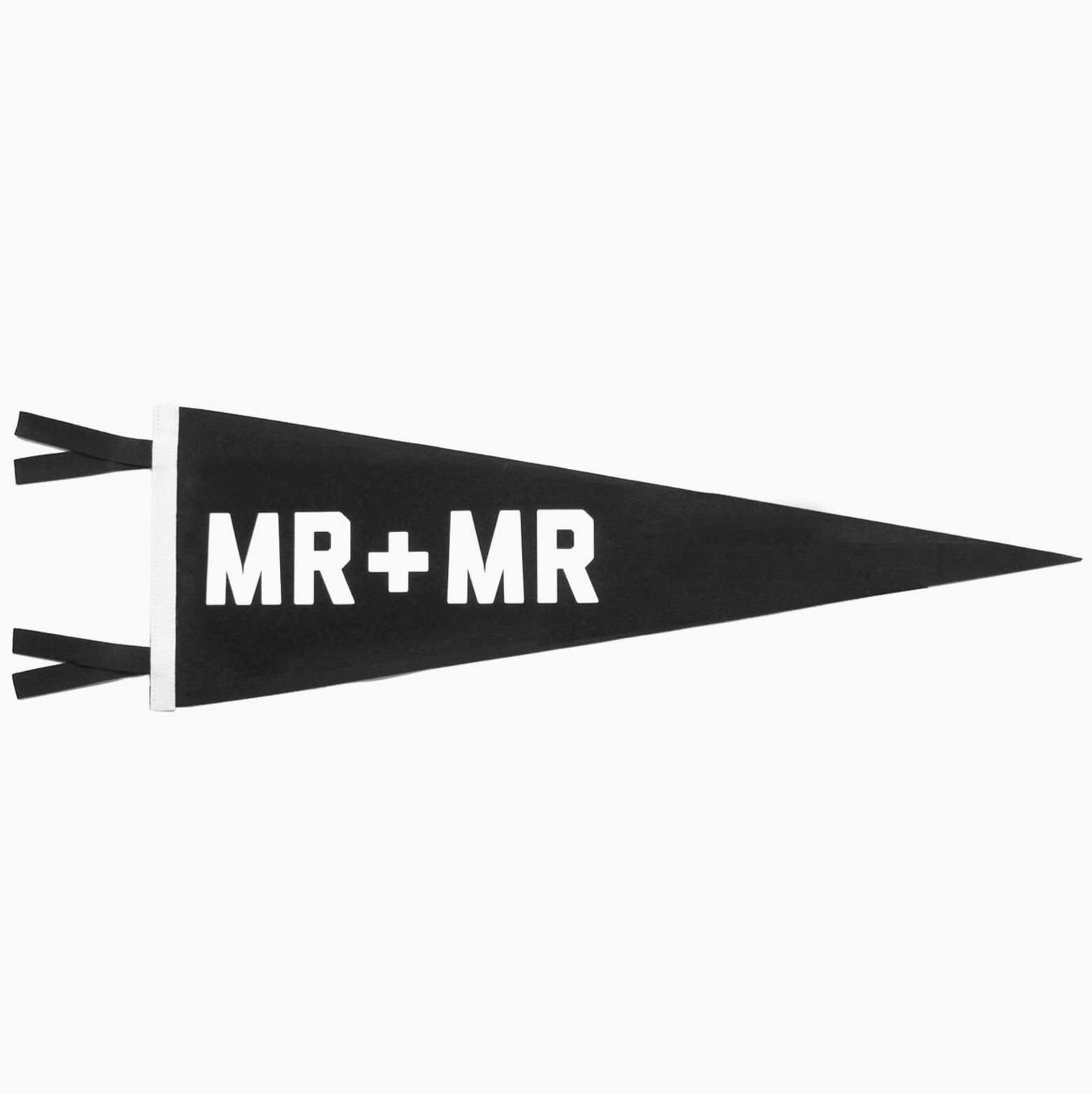 Mr + Mr Wedding Pennant