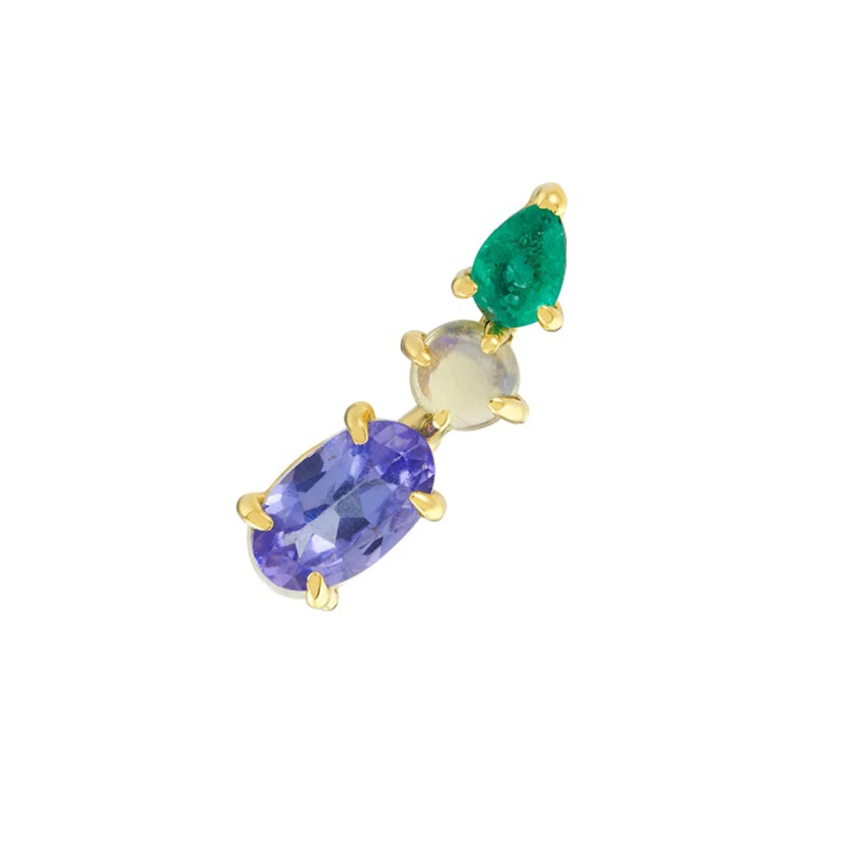 Multi Claw Gemstone Climber Studs (Right)