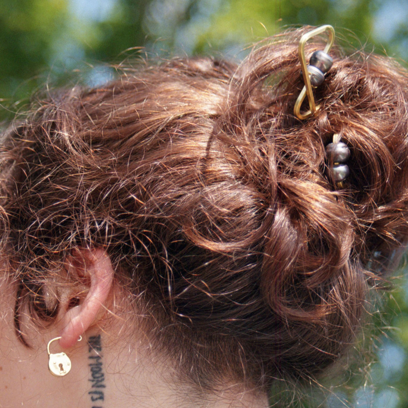 Galactic Pearl Hair Fork