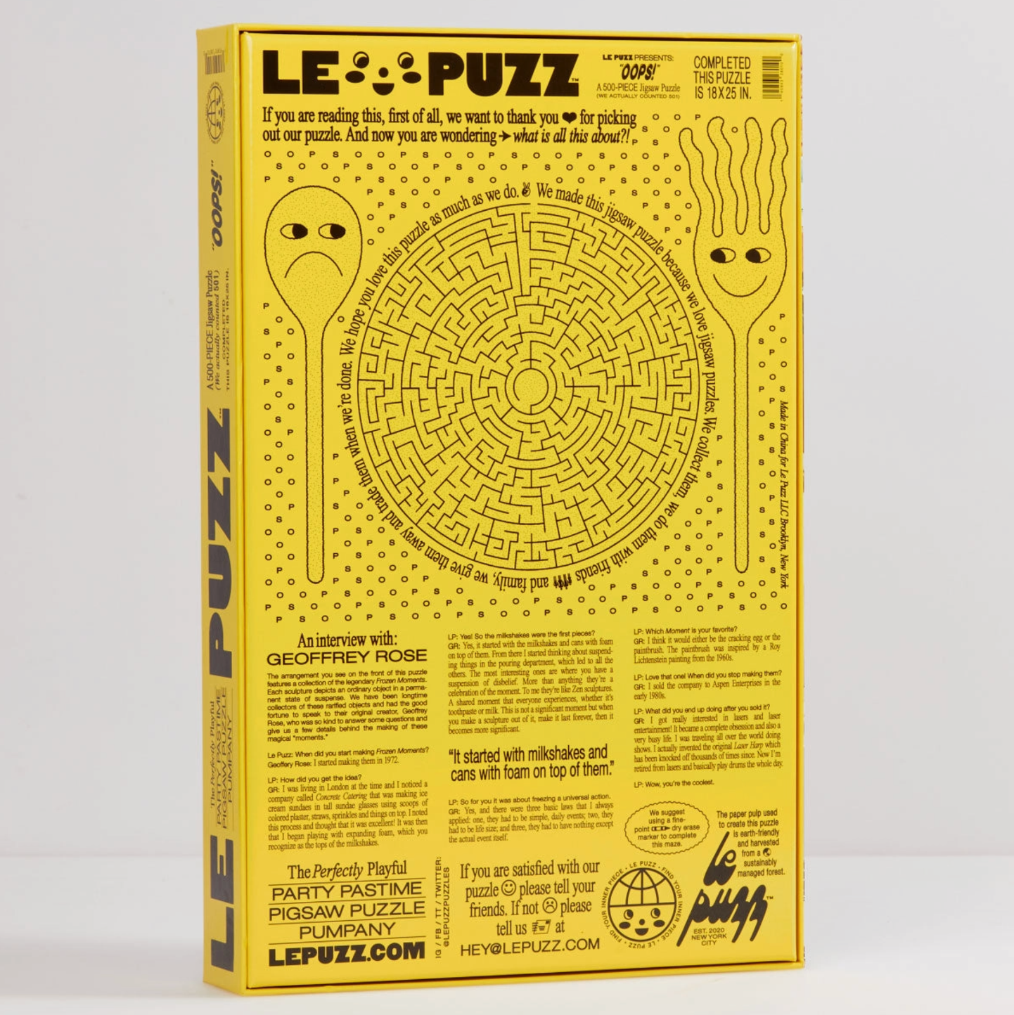 Oops Puzzle