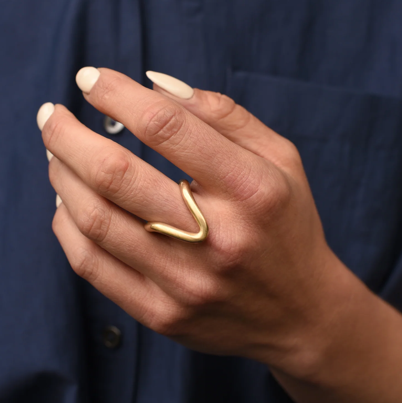 Curved Stacking Ring