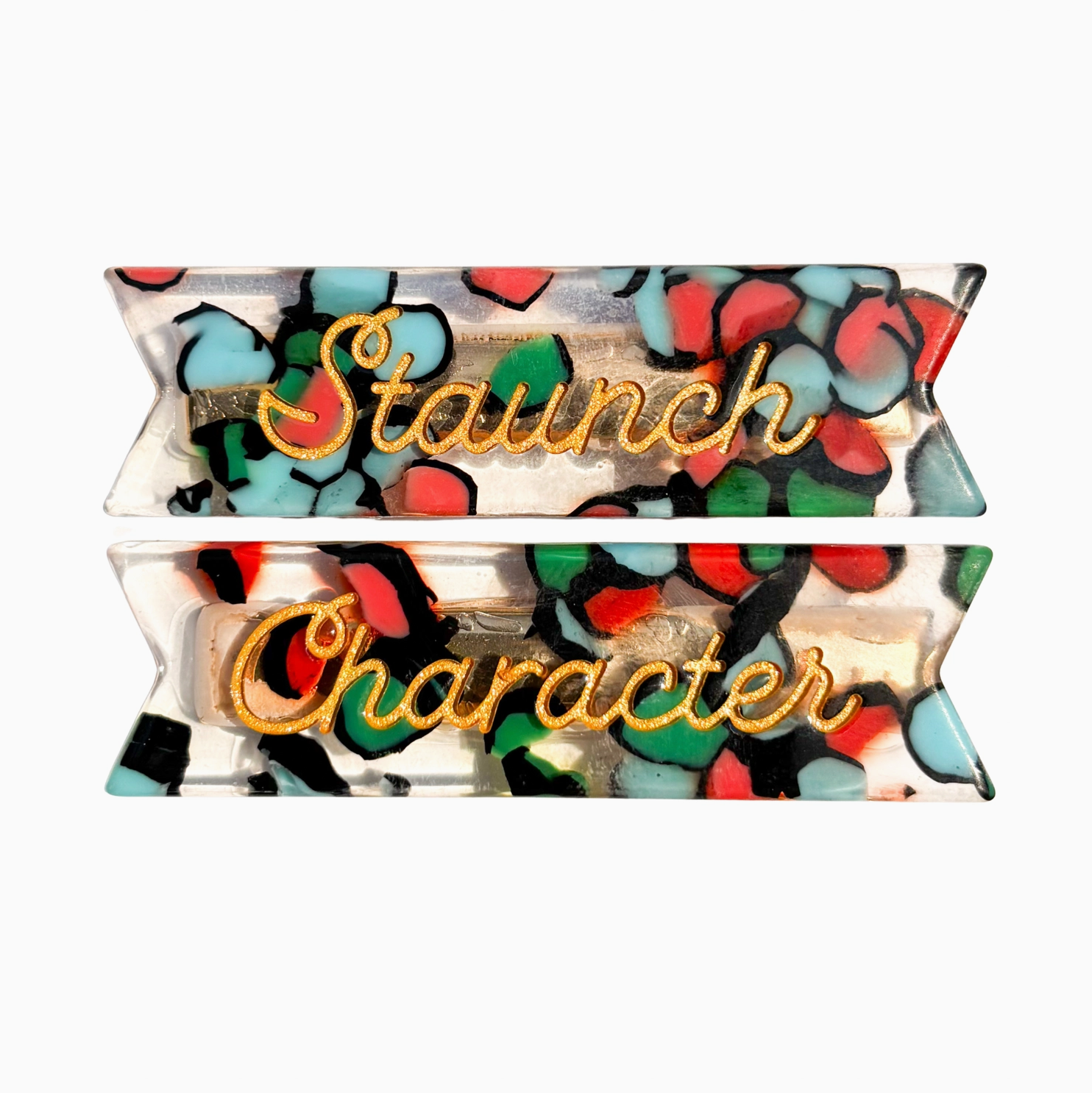 Staunch Character Hair Clips