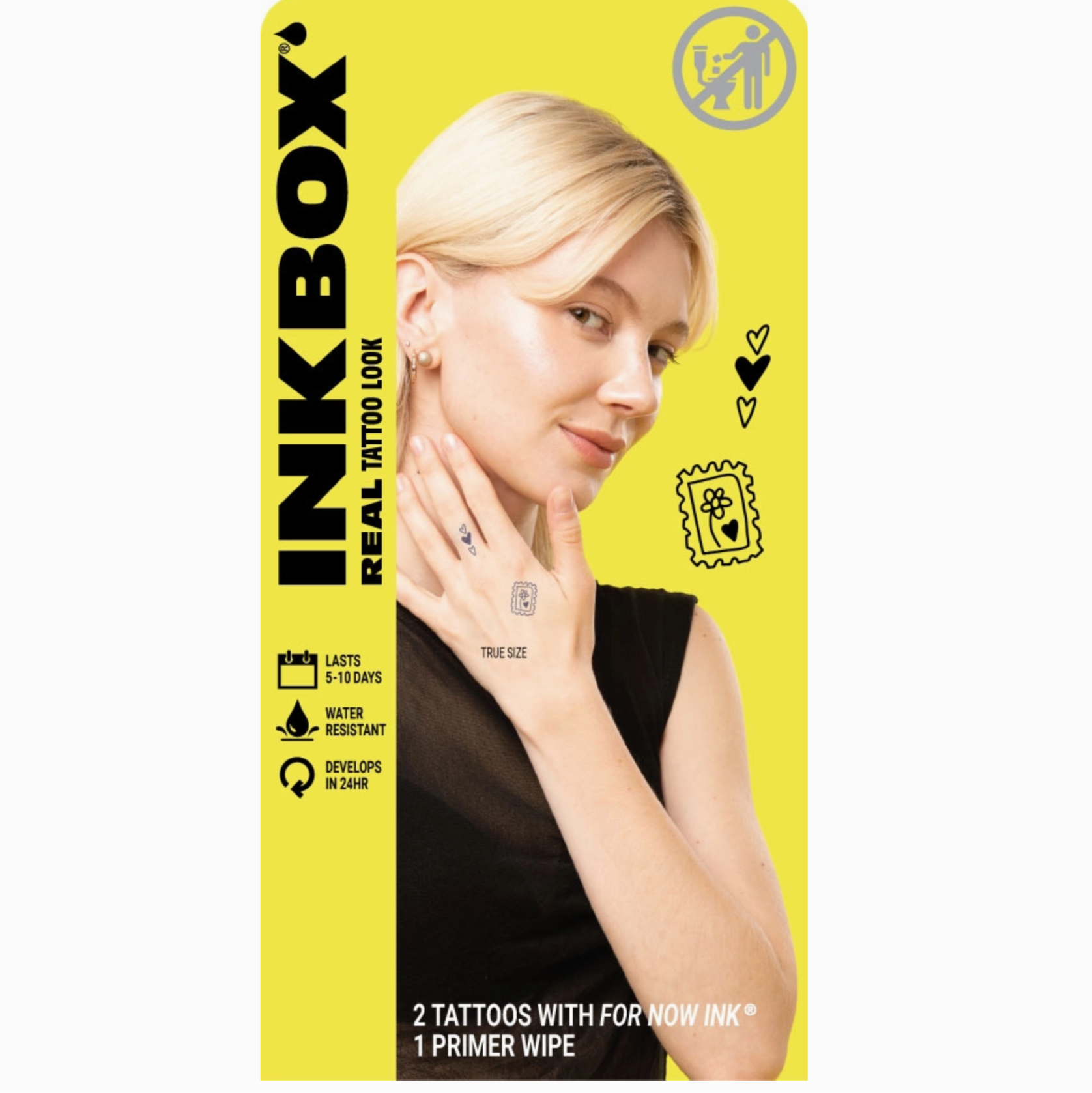 Girly Temporary Tattoo