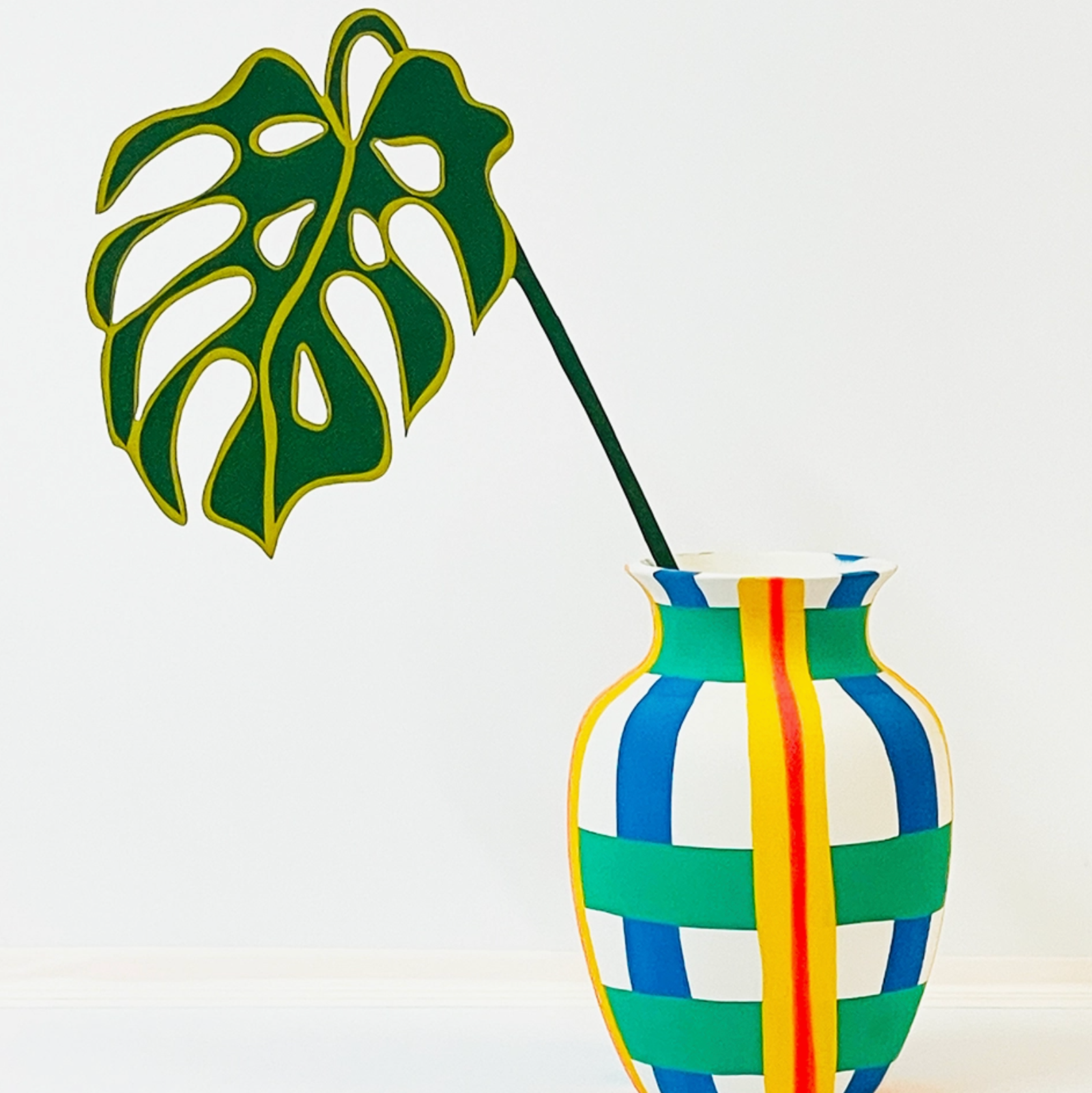 Forever Flower: Monstera Leaf