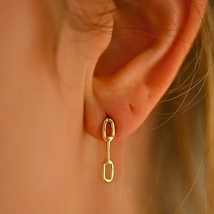 Chain Link Earrings
