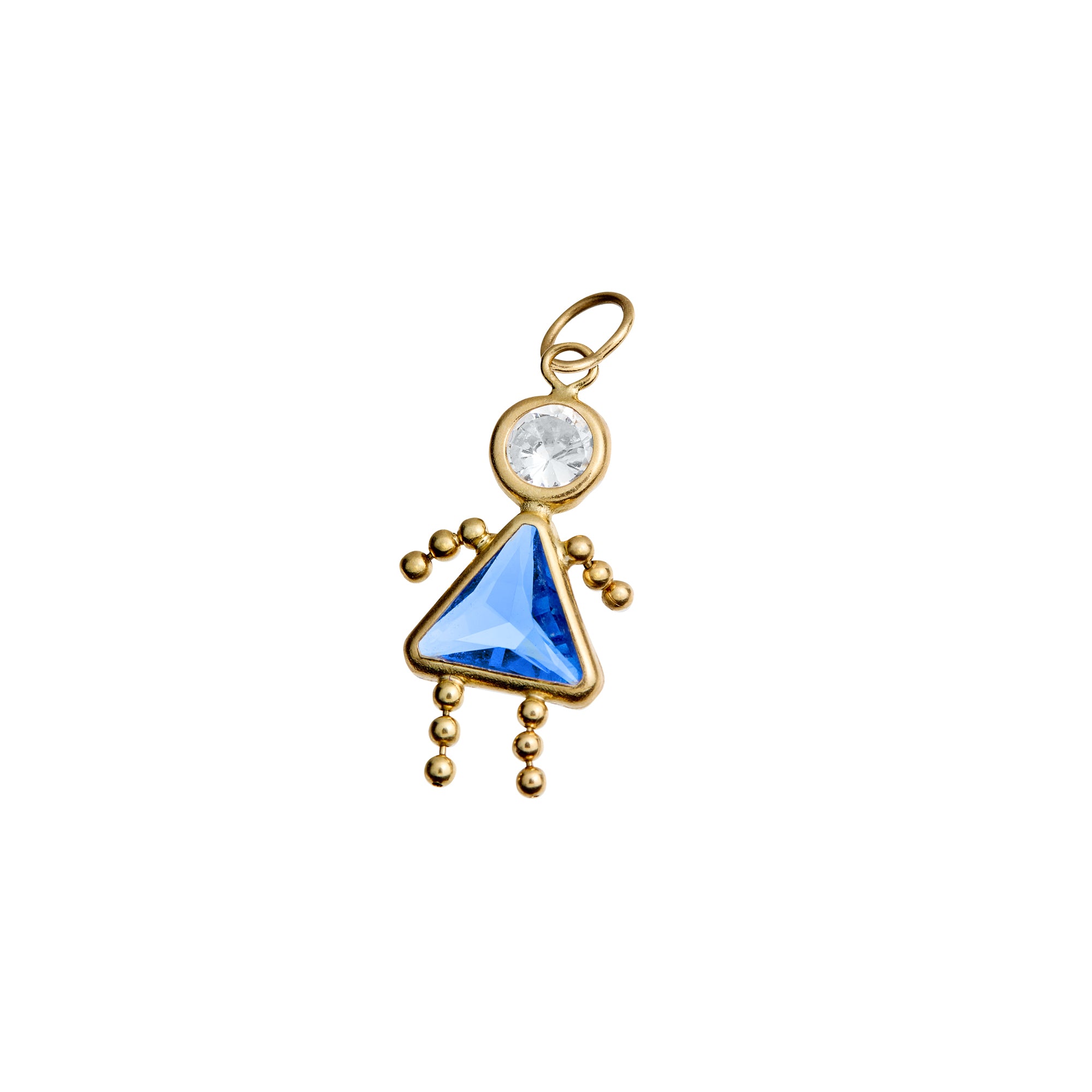 September Girl Birthstone Charm