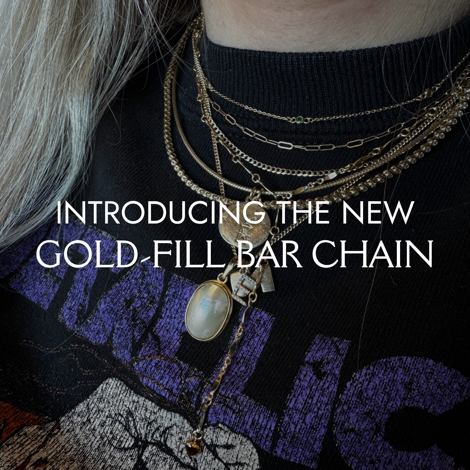 Introducing the New Gold-Fill Bar Chain