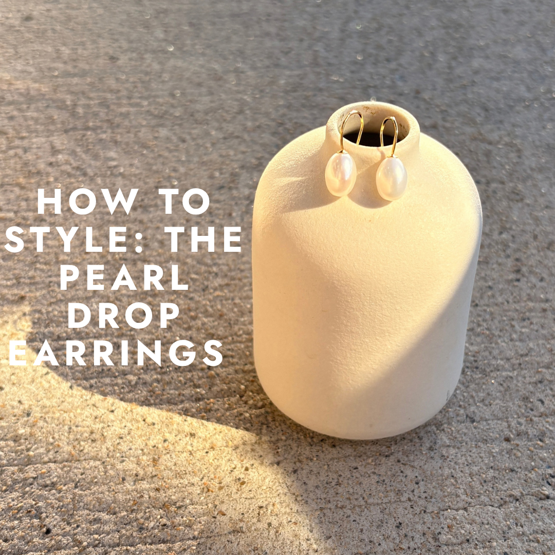 How to Style Pearl Drop Earrings in an Earring Stack