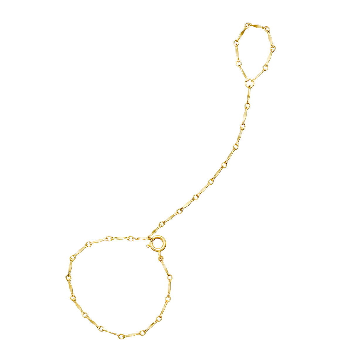 Gold Fill Bar Chain Hand Chain | Brave Daughters
