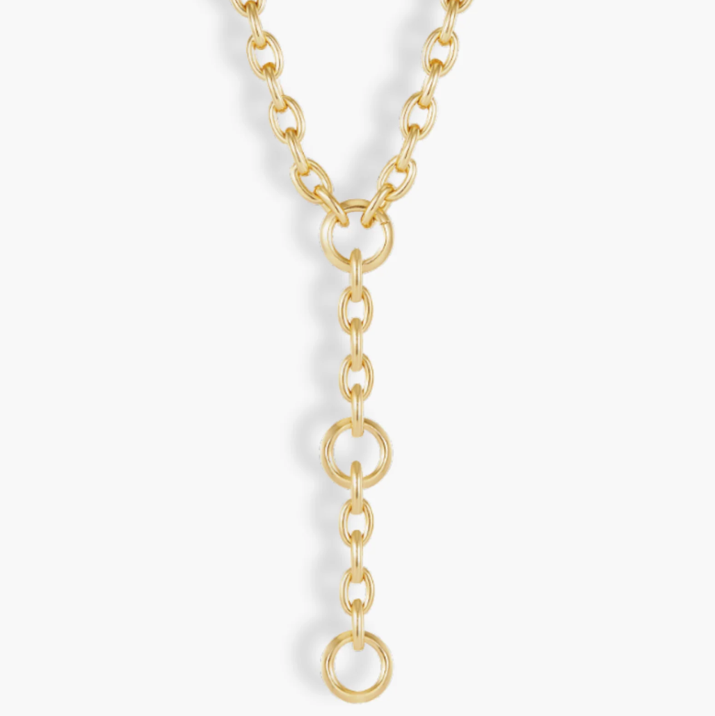 Camden Convertible Lariat Necklace On a white background
