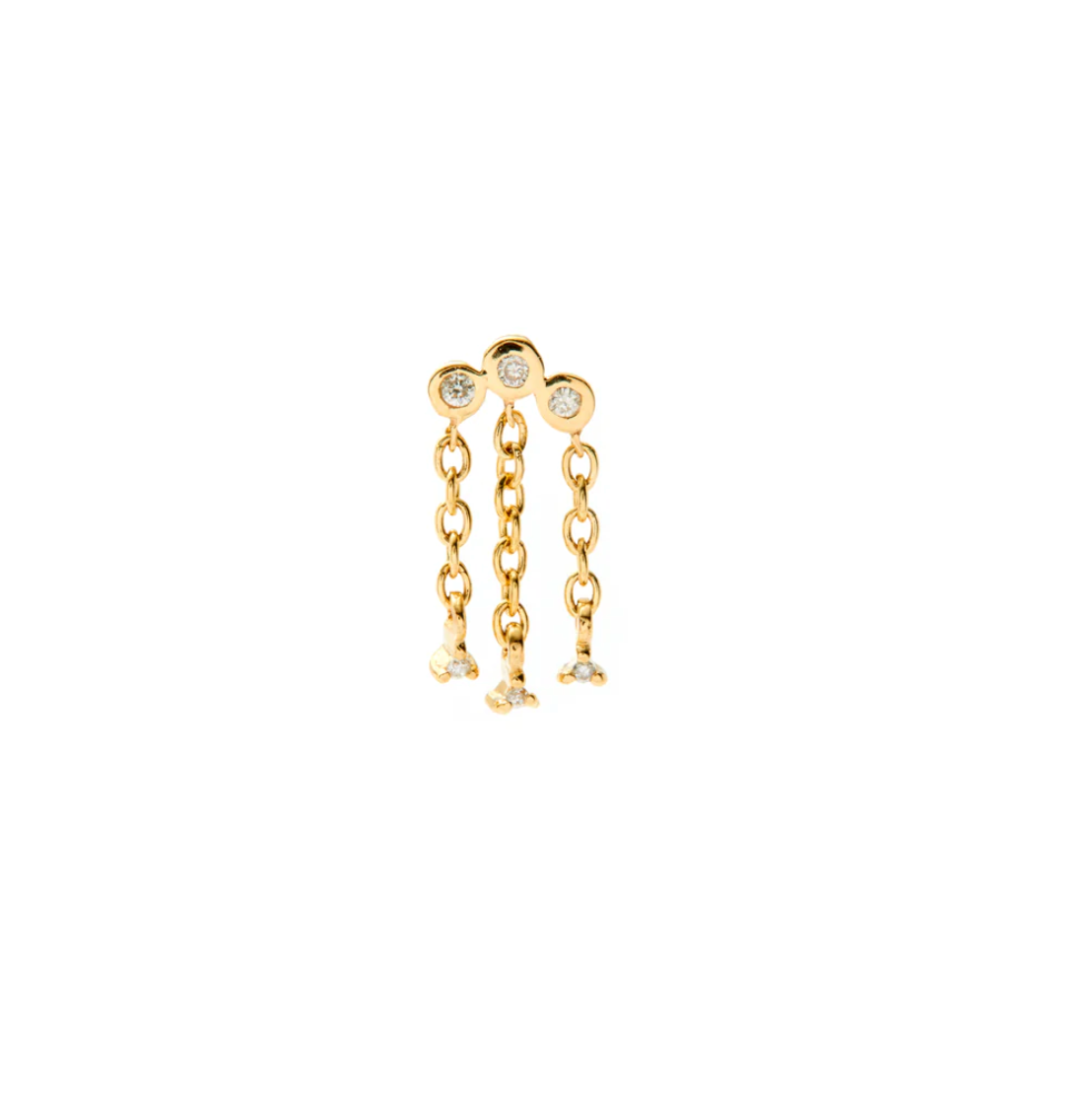 10k Gold and Diamond Earrings 