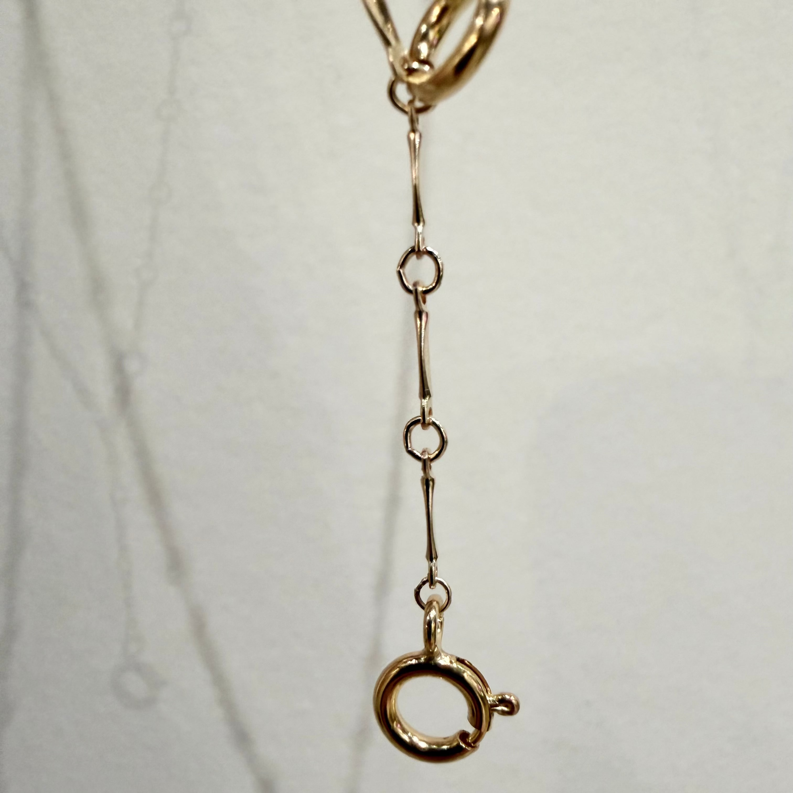 Gold Fill Bar Chain Lariat