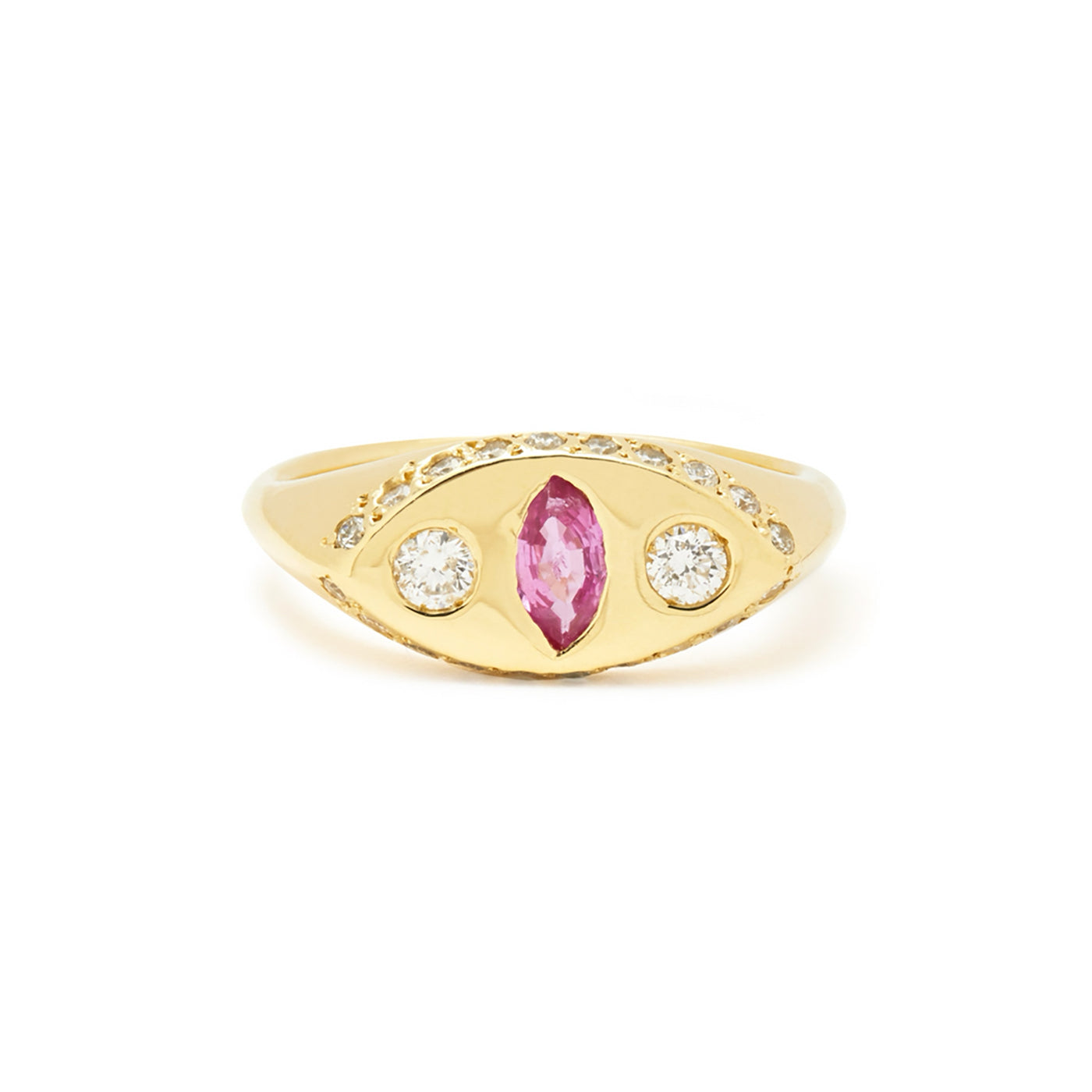 The Ruby Makeda Ring
