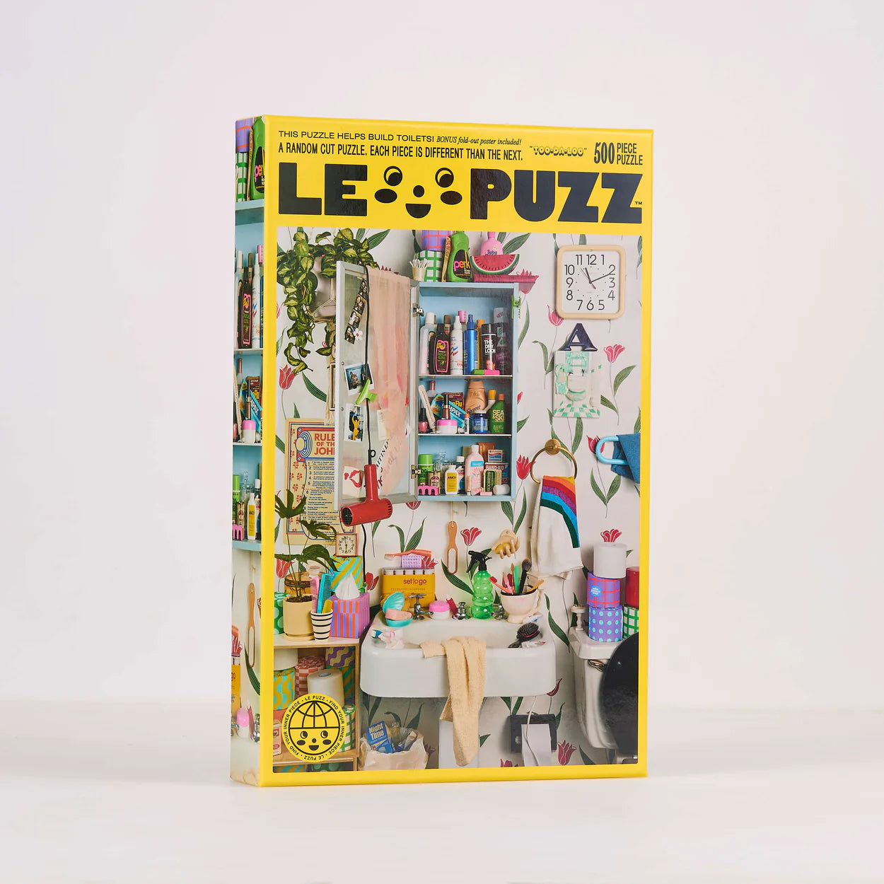 LE PUZZ puzzle box with colorful illustration on a white background
