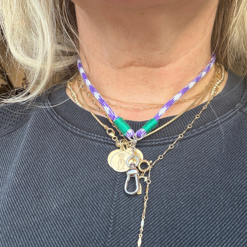 Open Link Paracord Necklace