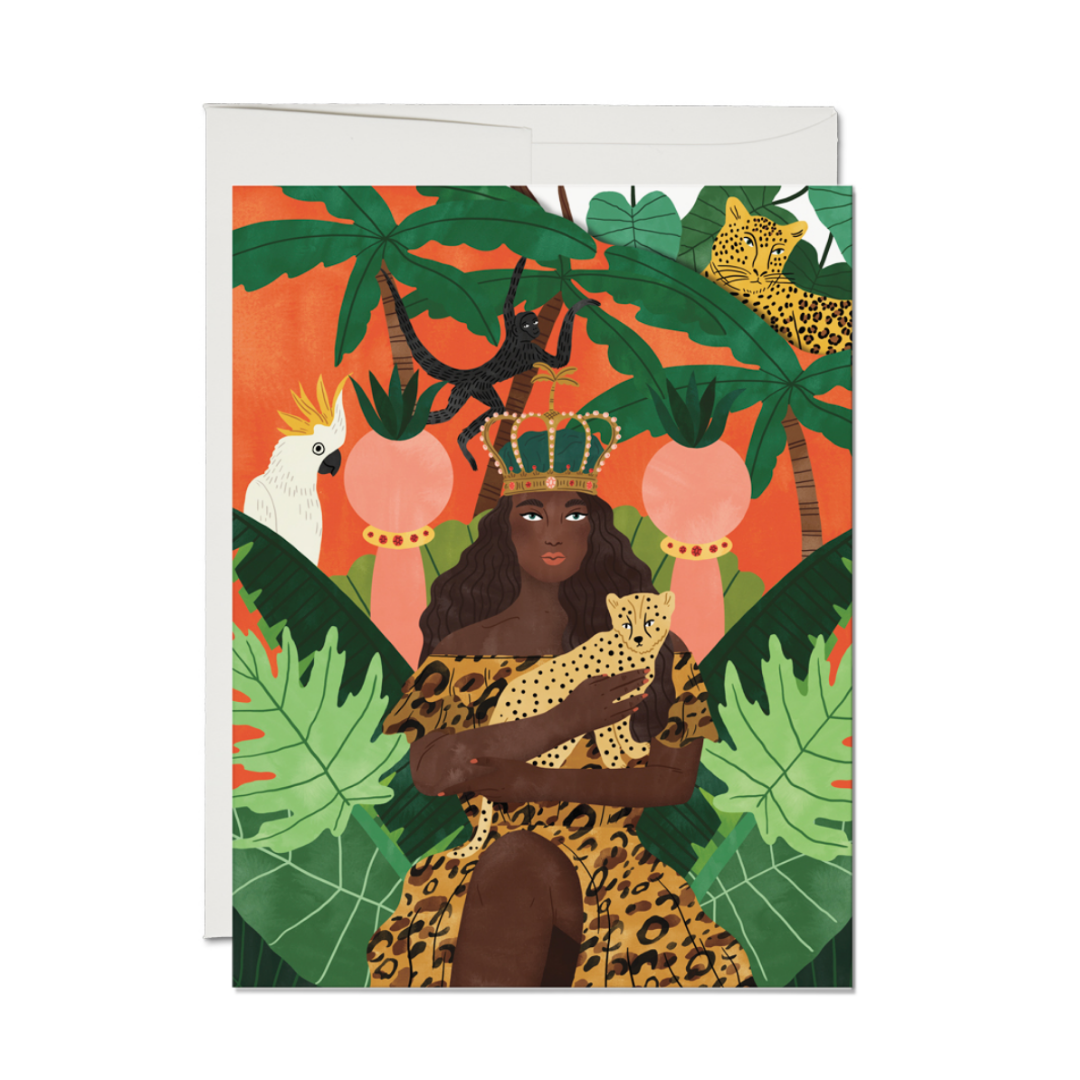 Queen of Life Greeting Card